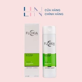 [CTY] FLOXIA - PURIFYING GEL REGULATOR Gel rửa mặt dịu nhẹ, kháng khuẩn và giảm viêm dành cho da nhờn, mụn