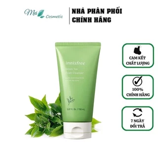 Sữa rửa mặt làm sạch innisfree Green Tea Foam Cleanser 150ml