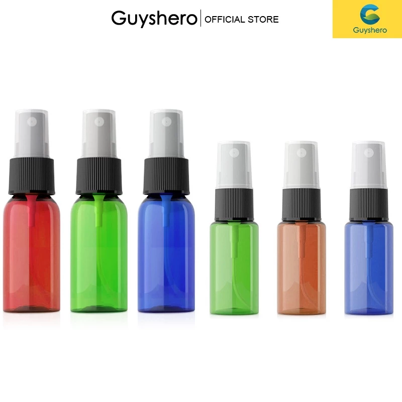 Guyshero Chai Xịt Rỗng Bằng Nhựa Trong Suốt 10ml / 20ml / 30ml / 50ml / 500ml