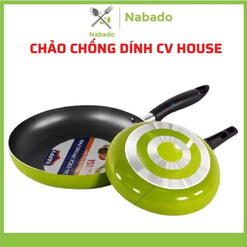 Chảo chống dính hợp kim nhôm CV House đủ size