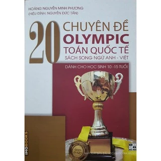 Sách - 20 Chuyên đề OLYMPIC Toán quốc tế - Sách song ngữ Anh Việt (Bìa cứng)