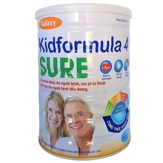 Sữa bột cho người già ăn kém, phòng loãng xương, ngừa tiểu đường Kidformula Sure lon 900g