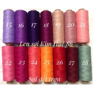 Sợi dệt cotton ( từ màu 21 đến màu 68)