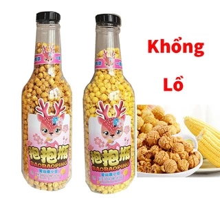 Bỏng Ngô Bắp Rang Bơ Chai Khổng Lồ - Chai 400gr ( 260gr Bỏng ) - Chai 1kg2