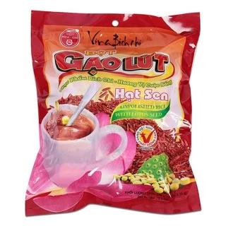 Bột Gạo Lứt Hạt Sen Bích Chi Có Đường Bịch 350g