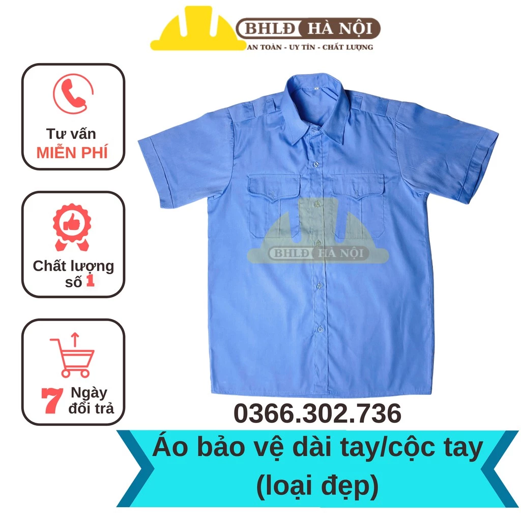 Áo bảo vệ dài tay, cộc tay