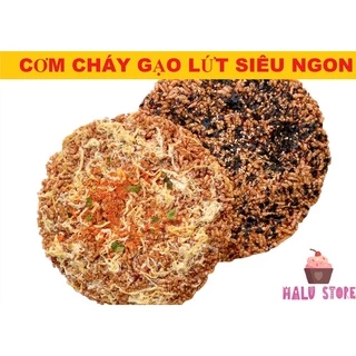 [ Ăn kiêng ] Cơm cháy gạo lứt chà bông / rong biển, giảm cân, eatclean (100g)