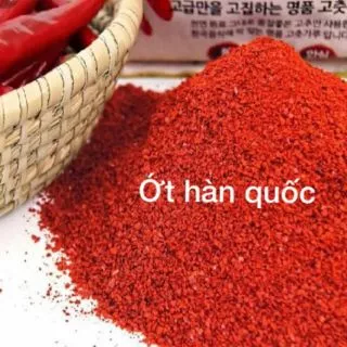 Ớt mảnh hàn quốc làm kim chi