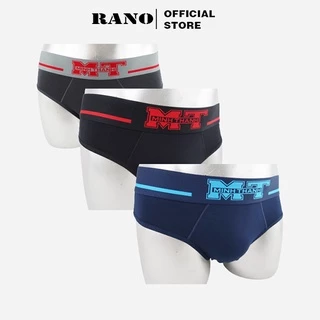 Quần lót nam tam giác cotton cao cấp chính hãng thoáng thông hơi RANO