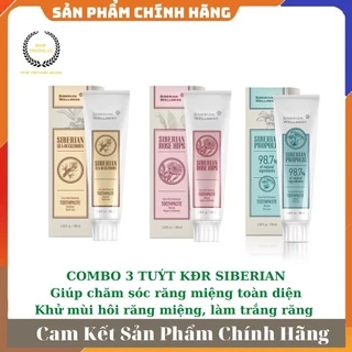 Kem đánh răng thảo dược Siberian, Hỗ trợ hạn chế hôi miệng, giúp chăm sóc răng miệng toàn diện