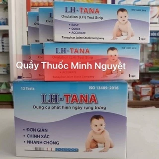 Que thử rụng trứng LH Tana (hộp 12 que)