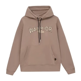 ÁO HOODIE WARRIOR NÂU vải chân cua, form rộng