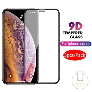 Set 1-3 Kính Cường Lực 9d Bảo Vệ Màn Hình Cho iphone 15 11 12 pro max 15 6 6s 7 8 plus 13 pro max x xr xs max se 2020