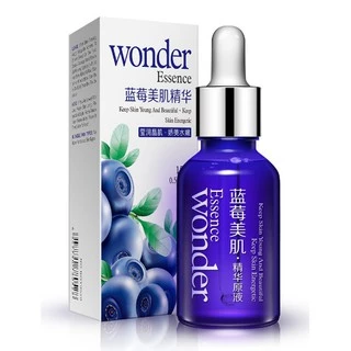 Serum Trắng Da Chiết xuất từ quả Việt quất Blueberry Wonder Essence Bioaqua 15ml - Siêu phẩm dưỡng trắng da