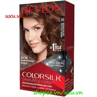 Thuốc Nhuộm Tóc Revlon Số 46 Nâu Hạt Dẻ Colorsilk, Với uxu.vn Tất Cả Là Chính Hãng.