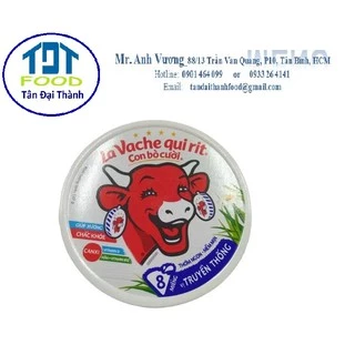 Phô Mai Con Bò Cười 8 miếng 112g/hộp