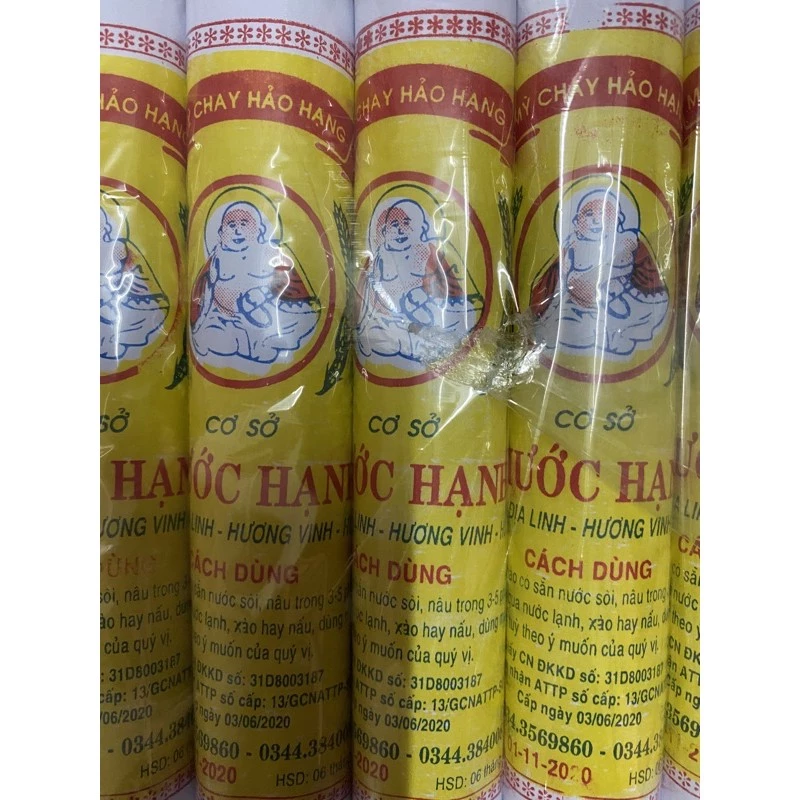 Mì sợi Phước Hạnh _Đặc sản Huế(bịch 10 ống nhỏ)