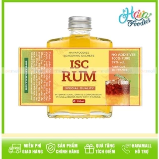 [HÀNG CHÍNH HÃNG] Tinh Chất R.ượu Rum - Flavoring Rum Extract