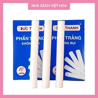 Sỉ 1 lốc 10 Hộp phấn trắng vỏ xanh viên to Đức Thanh