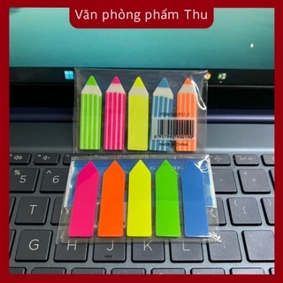 Giấy note phân trang nhựa 5 màu