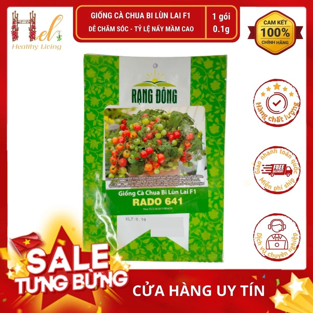 Hạt Giống Cà Chua Bi Đỏ Lùn Trồng Chậu - Trồng Hạt Giống Rau Củ Quả Bằng Đất Sạch, Xơ Dừa, Mùn Dừa Và Phân Bón Hữu Cơ