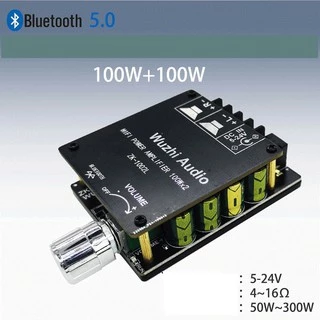 Mạch Khuếch Đại Âm Thanh Bluetooth 5.0 TPA 100Wx2 ( Chính Hãng Wuzhi 1002L)