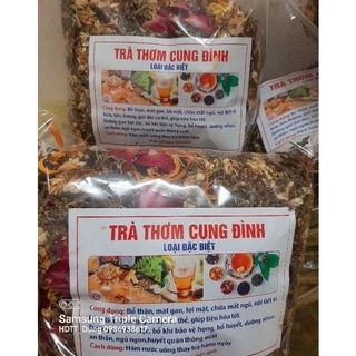 Trà sơn mật hồng sâm _trà thơm cung đình thanh nhiệt đẹp da