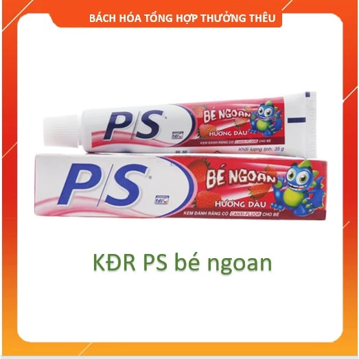 Kem Đánh Răng P/S Bé Ngoan Hương Dâu - 35g