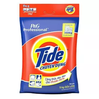 Bột giặt Tide chuyên dụng 8,5kg chuyên dùng cho máy giặt cửa trước và cửa trên.