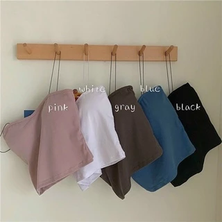 Áo bra quây hai dây sợi bún chất cotton nhẹ mát 6602