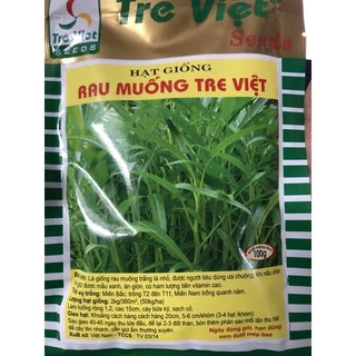 Hạt giống Rau muống Tre việt (gói: 100 gram)