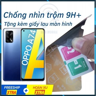 Dán chống nhìn trộm OPPO A74, A74 5G - Dán cường lực dẻo nano