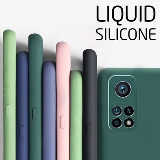 Ốp Lưng Silicone Màu Trơn Thời Trang Cho Xiaomi Poco X3 Nfc F2 Pro Mi 10T Pro Mi 10 Ultra Redmi K30 Ultra