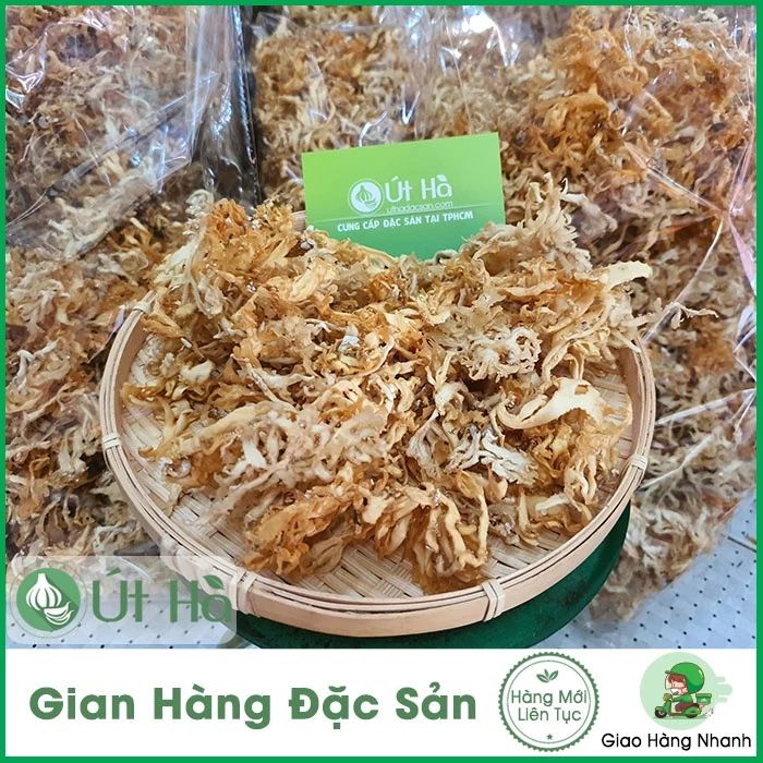 Rau Câu Chân Vịt Khô Lý Sơn Bịch 100gr Rong Biển Thu Hoạch Tự Nhiên - Út Hà Đặc Sản