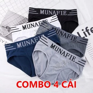 COMBO 4 Quần lót nam MUNAFIE nhật bản