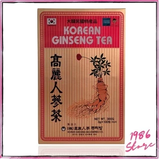 [ Hộp 100 Gói ] Trà Sâm Hàn Quốc Korean Ginseng Tea