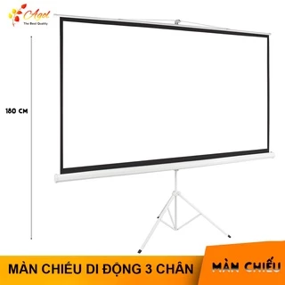 Màn chiếu di động 3 chân có thể gấp gọn kích thước 1.8m * 1.8m sử dụng cho máy chiếu