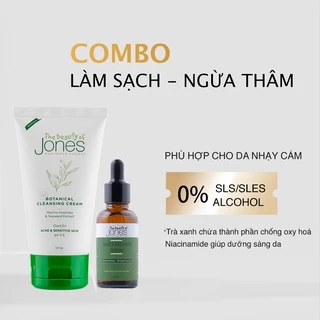 Bộ đôi làm sạch và ngừa thâm mụn The Beauty of Jones