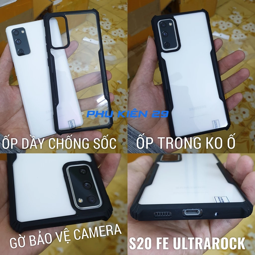 [Samsung S20 FE] Ốp lưng trong chống sốc,chống va đập cao cấp UltraRock