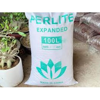 1 bao đá perlite 100 lít 10kg trang trí, trộn giá thể trồng cây (bán 1 bao/đơn)