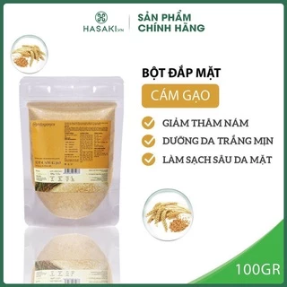 Bột Cám Gạo Milaganics Dưỡng Da Sáng Mịn, Mờ Thâm 100g - Hasaki - Sản phẩm chính hãng