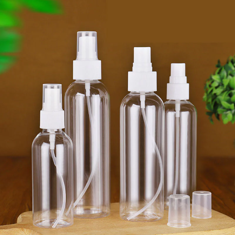 Chai nhựa rỗng trong suốt dạng xịt 10ml/ 20ml/ 30 ml/ 50 ml/ 100 ml/ 120 ml/ 250 ml