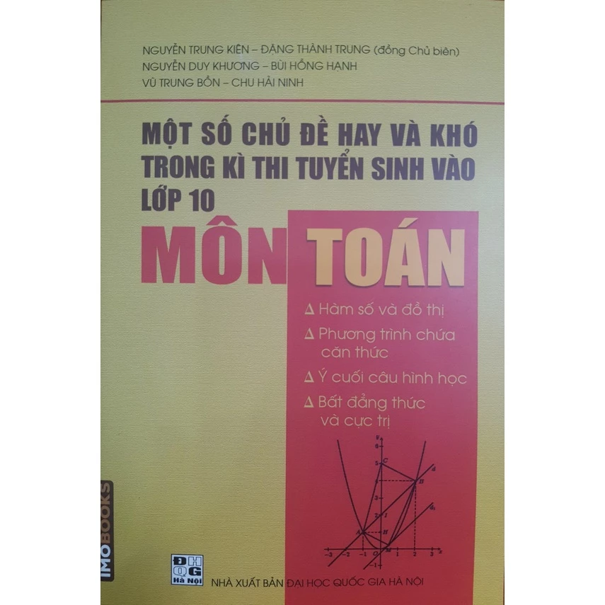 Sách - Một số chủ đề hay và khó trong kì thi tuyển sinh vào lớp 10 môn Toán