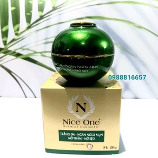 Kem Nice one trắng da ngăn ngừa mụn mờ thâm mờ sẹo 20g