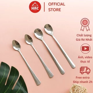 Thìa muỗng sinh tố cà phê inox cán dài (SIÊU RẺ)