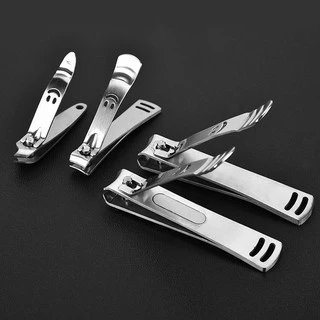 1Pc Dụng Cụ Bấm Móng Thép Không Gỉ Cao Cấp Nail Clippers Nail Cutter Toenail Fingernail Manicure Trimmer Toenail Clipper