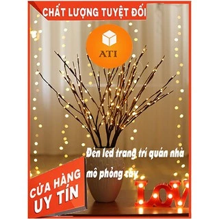 Đèn led trang trí hình nhánh cây khô cho phòng ngủ,phòng khách, quán  (HÀNG SẴN)