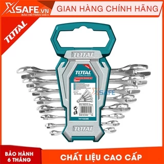 Bộ cờ lê hai miệng TOTAL THT102386 6-22mm thiết kế thông minh Cờ lê chất liệu Cr-V cao cấp chống cong vênh, không rỉ sét