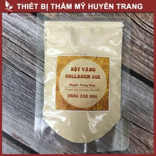 Mặt Nạ Collagen Tươi Vàng 24k - Thẩm Mỹ Huyền Trang NANOCEE