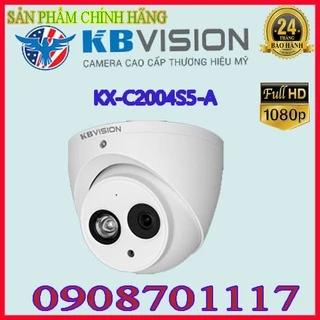 Camera Dome 4 in 1 hồng ngoại 2.0 Megapixel KBVISION KX-C2004S5-A